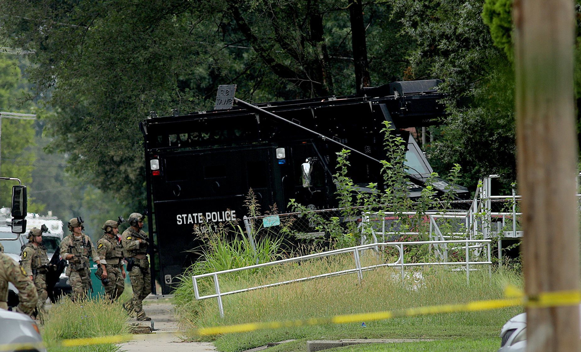 Illinois State Trooper shot